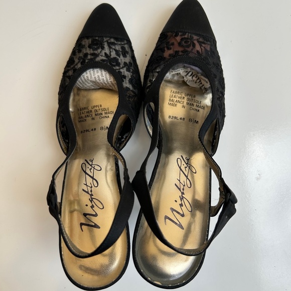 NIGTH LIFE Fabric Upper and Leather outsole Size 8.5 M. - Picture 3 of 9